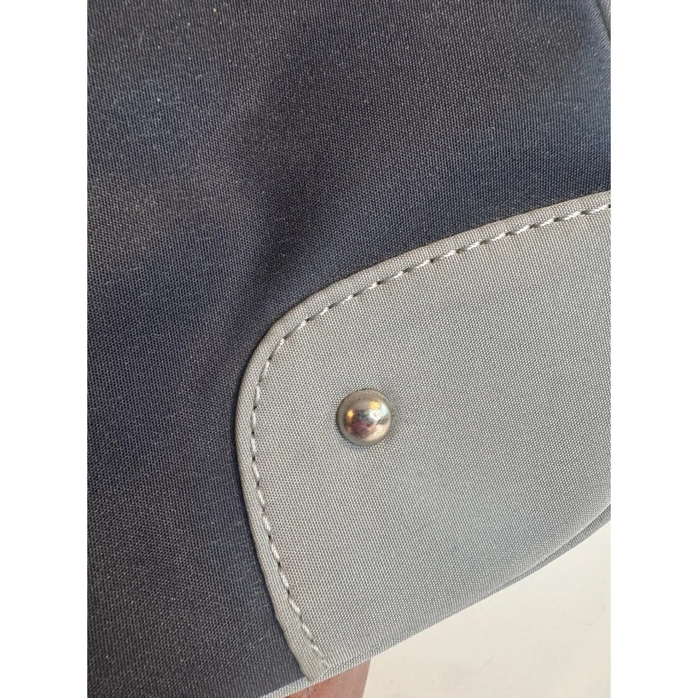 Sandol Penn‎ State Handbag Blue Gray Logo Purse Structured Mini Satchel